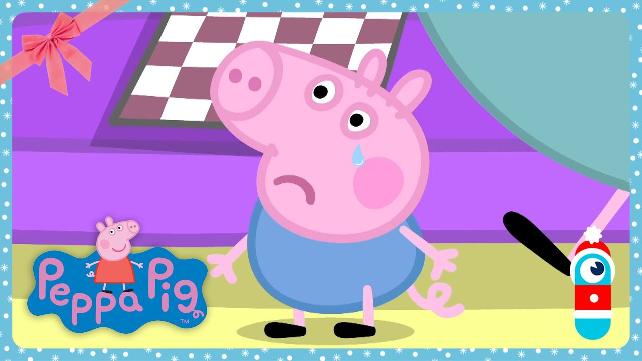 George Has Lost His Toy Dinosaur | Peppa Pig | Merry Christmas | WildBrain Little Ones