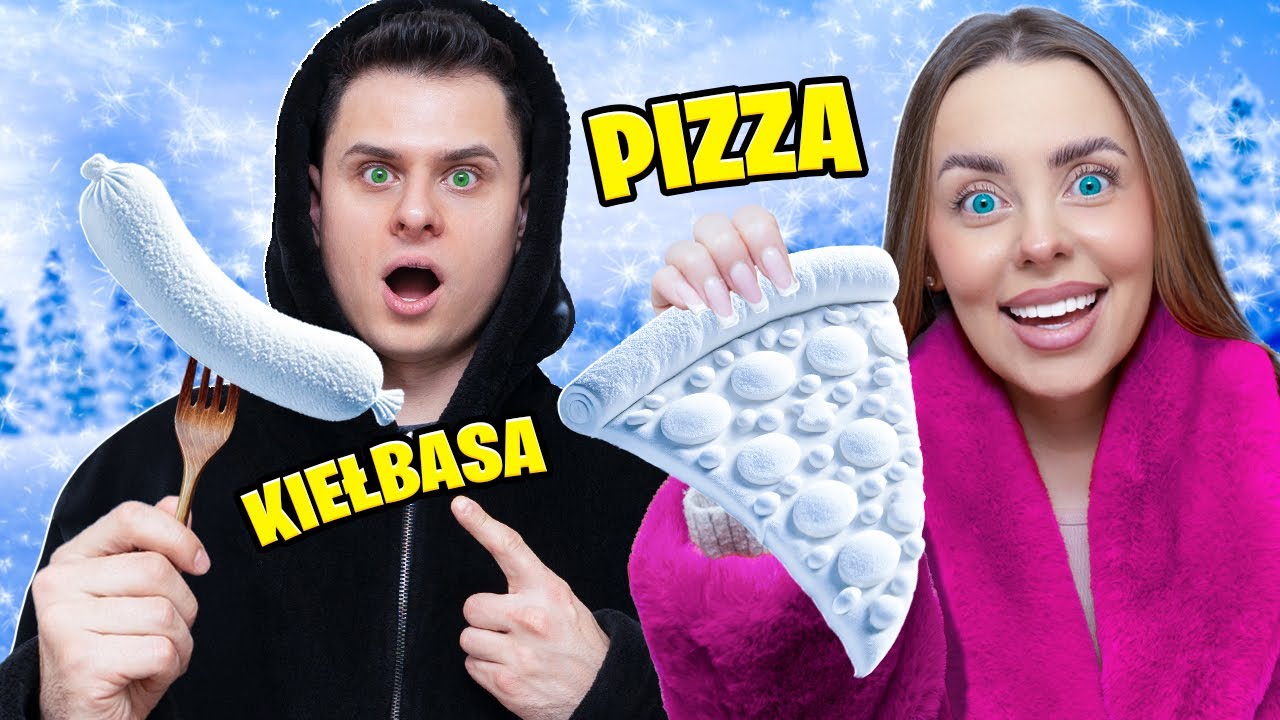 JEMY TYLKO TO CO ULEPIMY ZE ŚNIEGU!