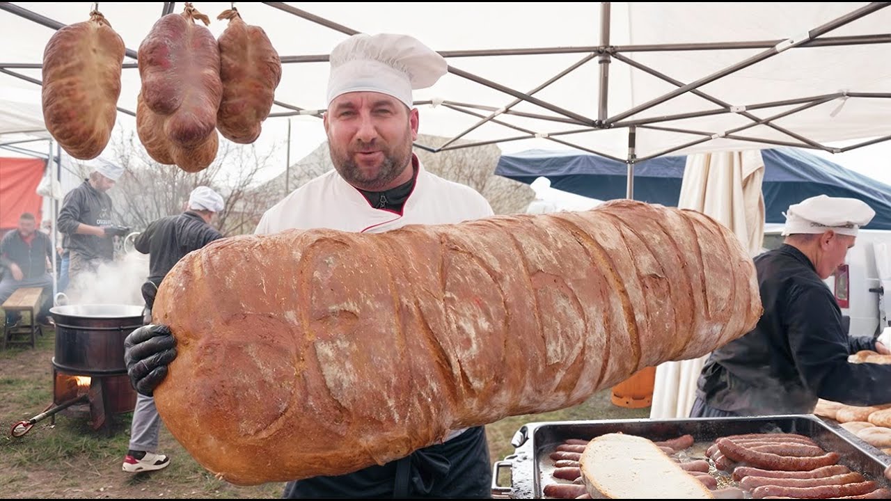 Горы колбас и огромные сэндвичи! CRAZY MEAT FEST