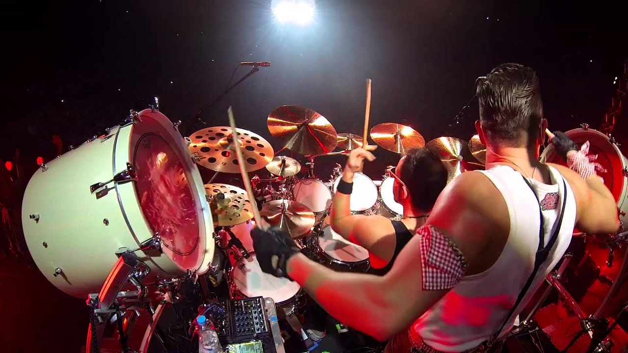MARKO DUVNJAK Drum & Trumpet solo Live @ Kempten BigBox Arena / 03/10/2015