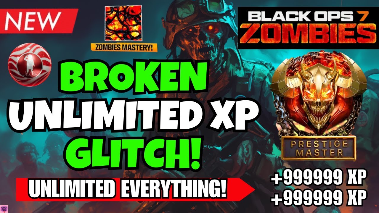 *NEW* BO7 SOLO UNLIMITED XP GLITCH! EASY CAMO GLITCH + AFK GODMODE LEVEL 1000 (BO7 ZOMBIES GLITCH)