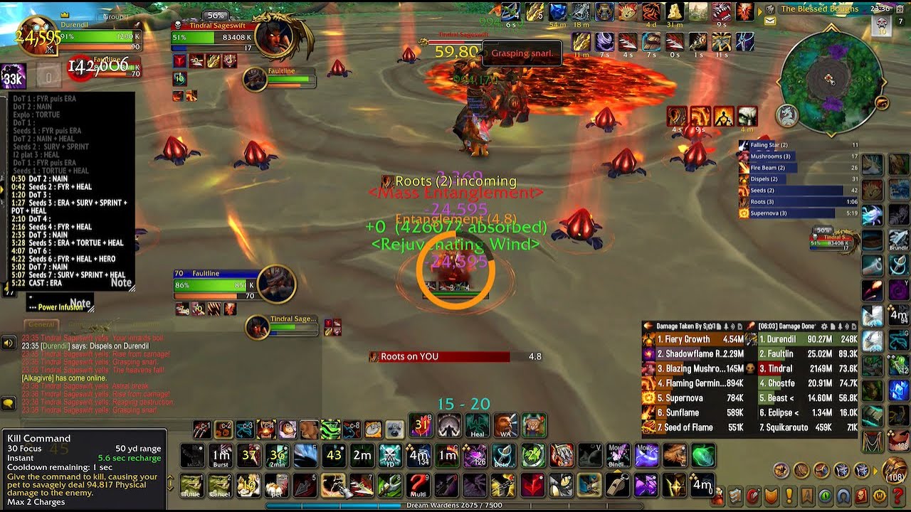 Hunter solo - Durendil vs Tindral Sageswift
