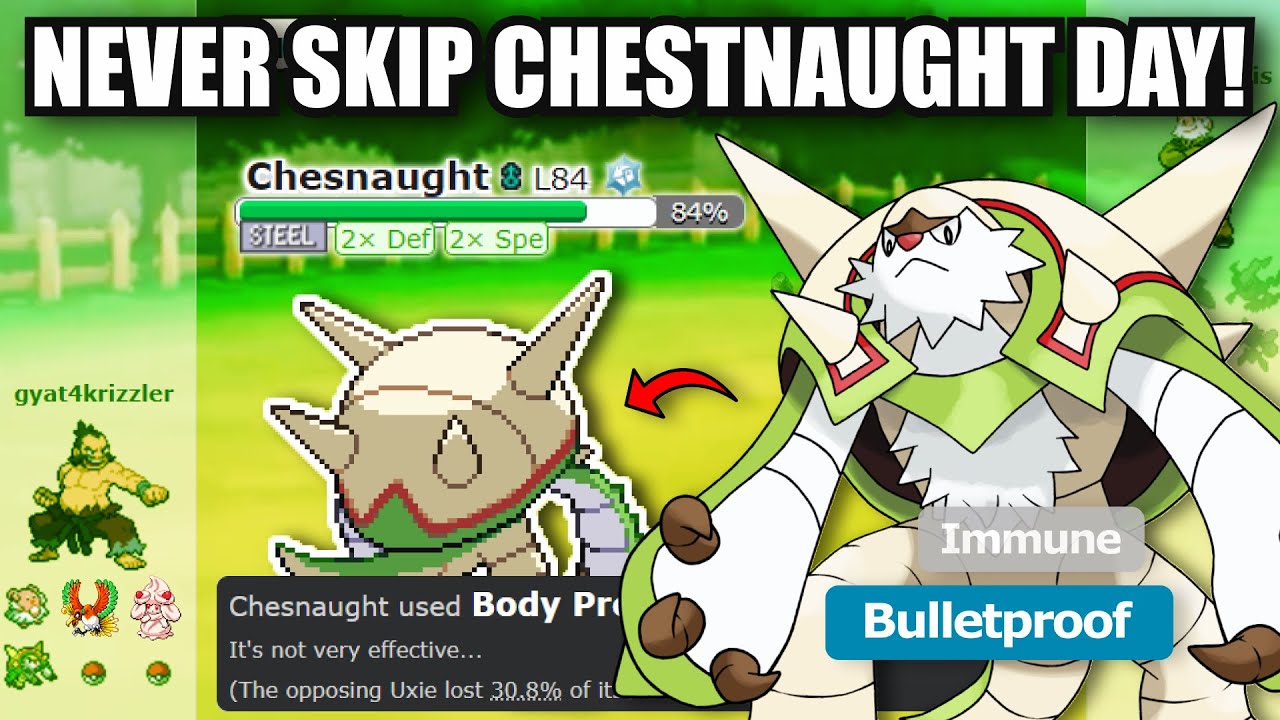 NEVER SKIP CHESTNAUGHT DAY! | Pokémon Showdown Random Battles