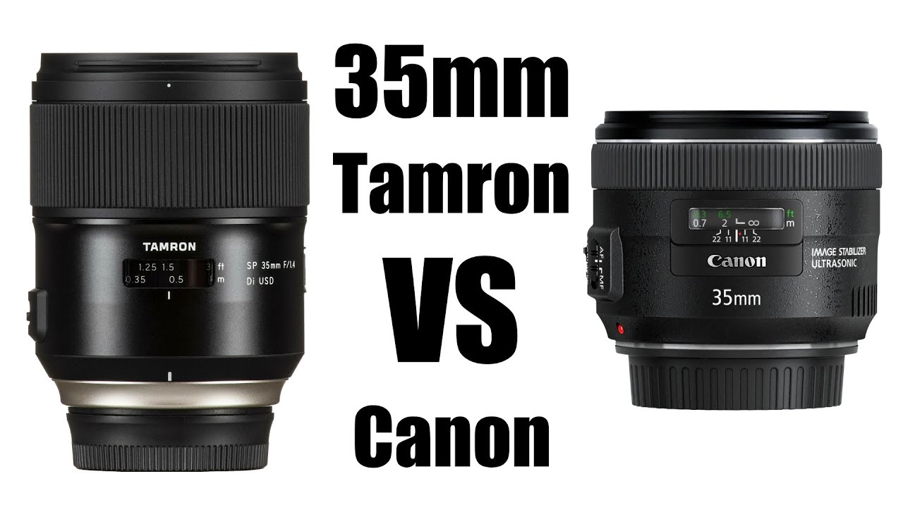 Tamron SP 35mm f/1.4 VS Canon EF 35mm f/2 IS USM: достойная битва во всех подробностях!