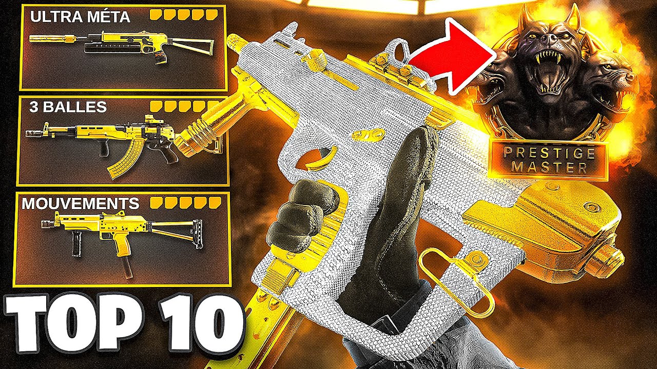 LES 10 MEILLEURES CLASSES DE MA&Icirc;TRE PRESTIGE BLACK OPS 6 !! (vous devez jouer avec)