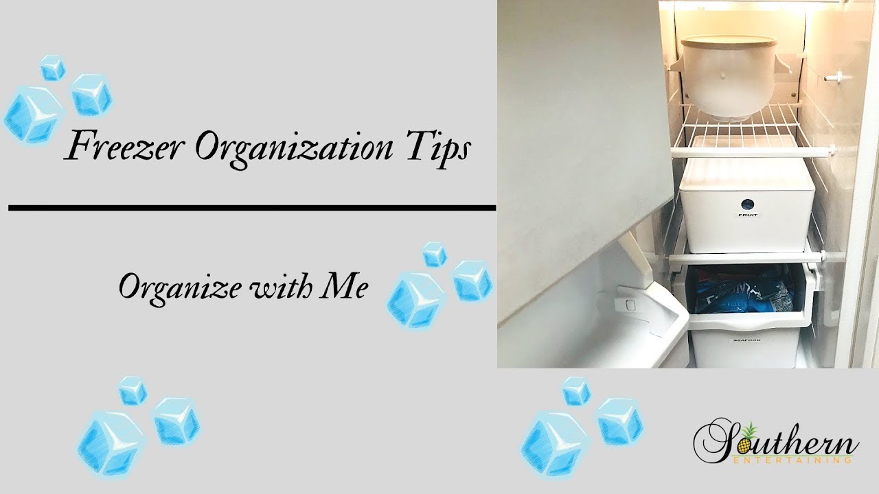 FREEZER ORGANIZATION TIPS and IDEAS