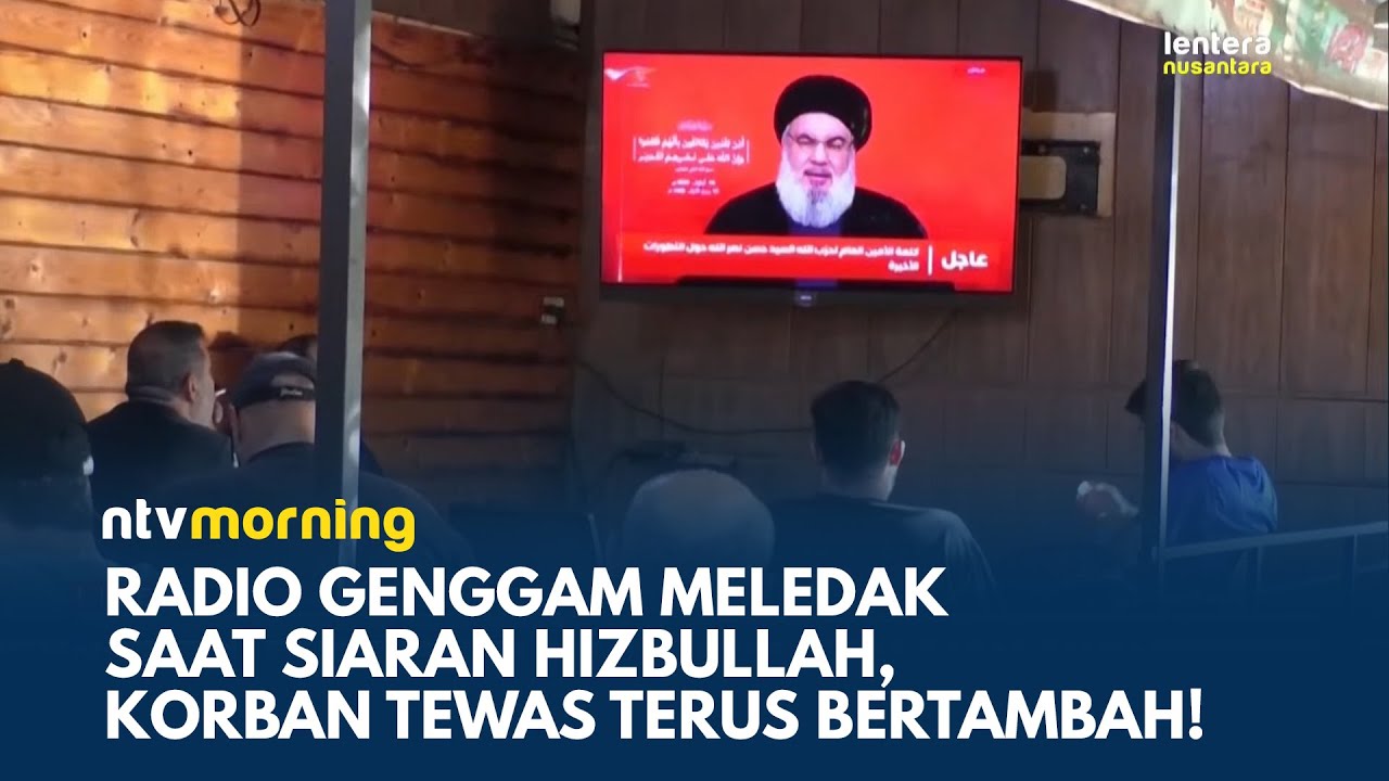 Korban Tewas Akibat Ledakan Radio Genggam di Lebanon Meningkat Menjadi 25 Orang | NTV MORNING