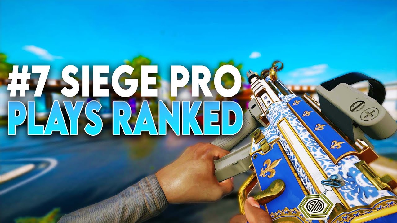 SiegeGG's #7 Player in THE WORLD plays Ranked - Rainbow Six Siege