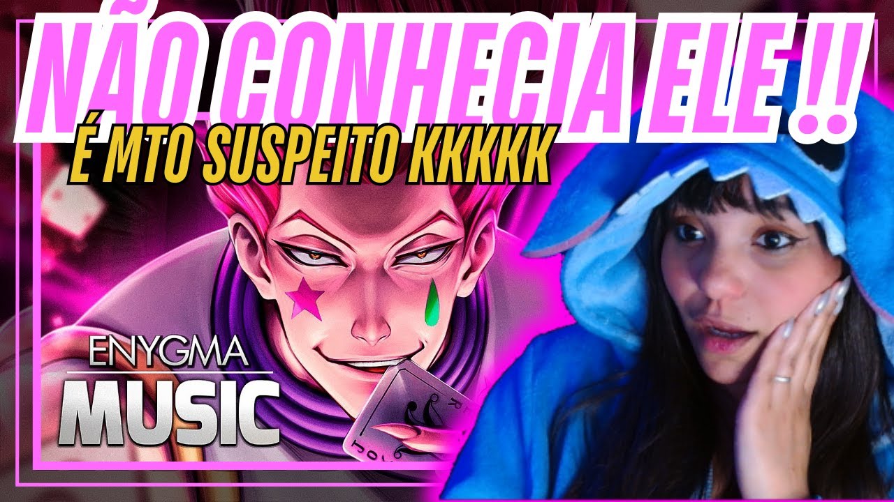 Mágico Assassino | Hisoka (Hunter X Hunter) | Enygma ‬| RAPHUMI REACT
