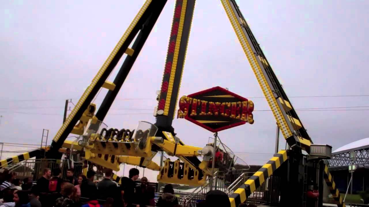 Scariest ride in the world - The Stinger at FL State Fair - 2014