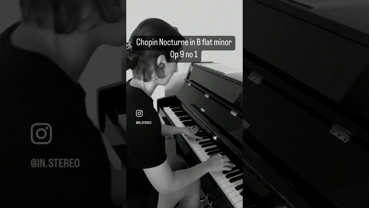 Chopin nocturne in B flat minor #kawai #piano #pianopractice #instereo