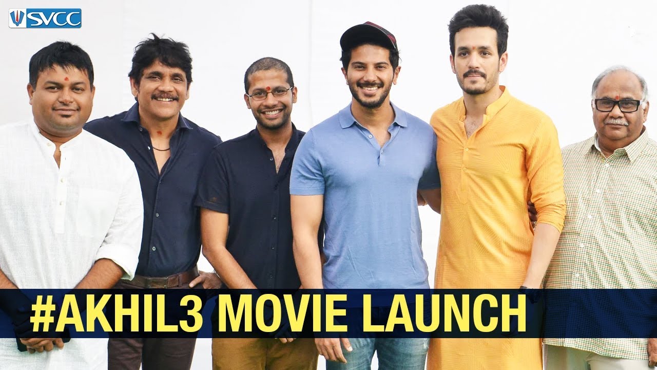 Akhil Akkineni New Movie Launch | Venky Atluri | Thaman S | #Akhil3 | BVSN Prasad | SVCC