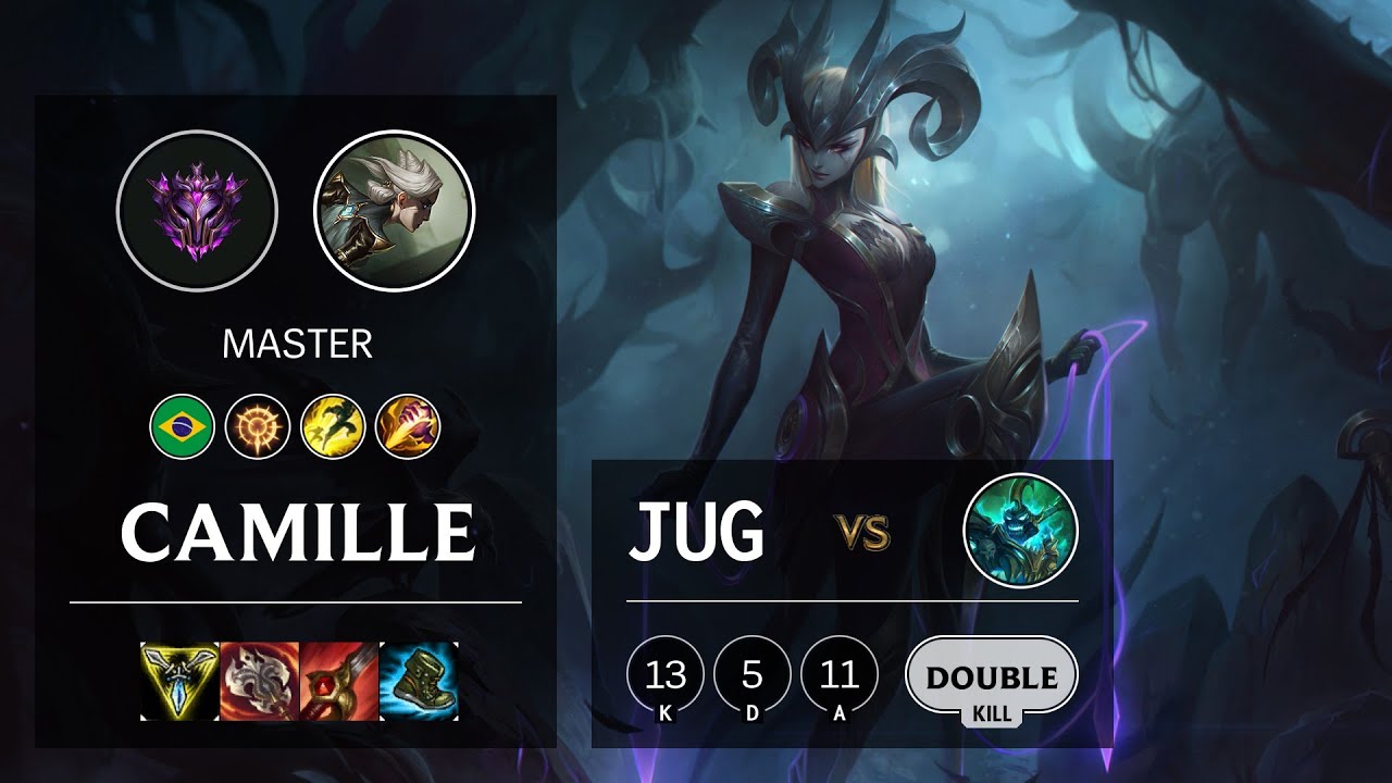 Camille Jungle vs Hecarim - BR Master Patch 10.15
