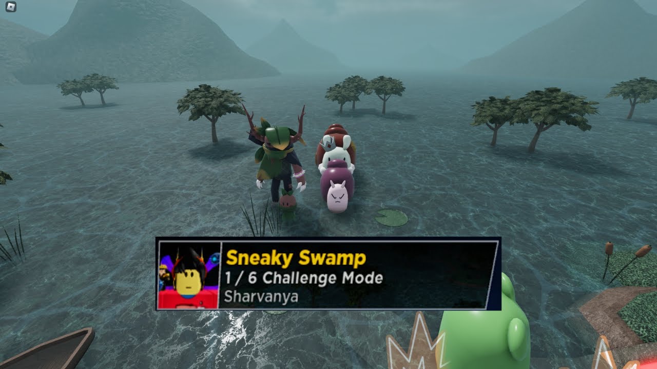 Sneaky Swamp Medium Solo Tower Heroes