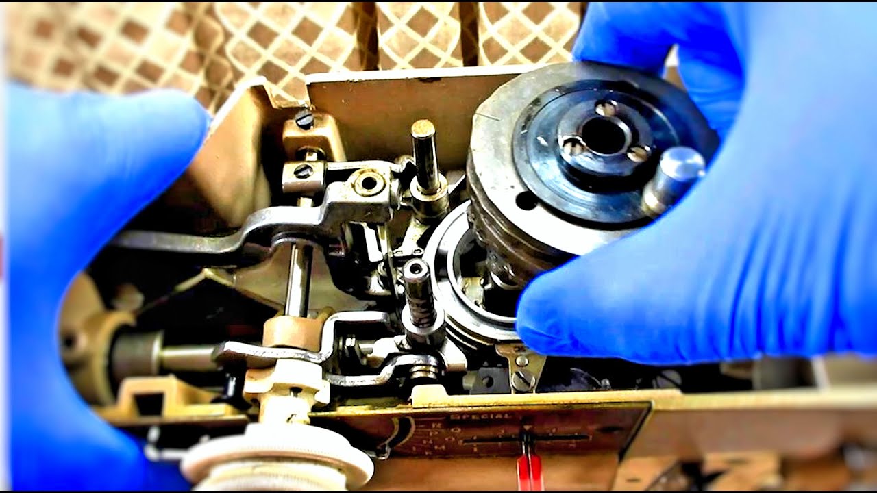 Remove Clean Replace and Time The Cam Stack Singer Model 401A