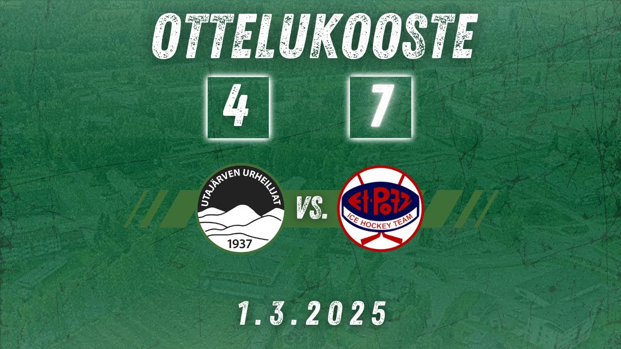 UU - Et-Po Ottelukooste 1.3.2025