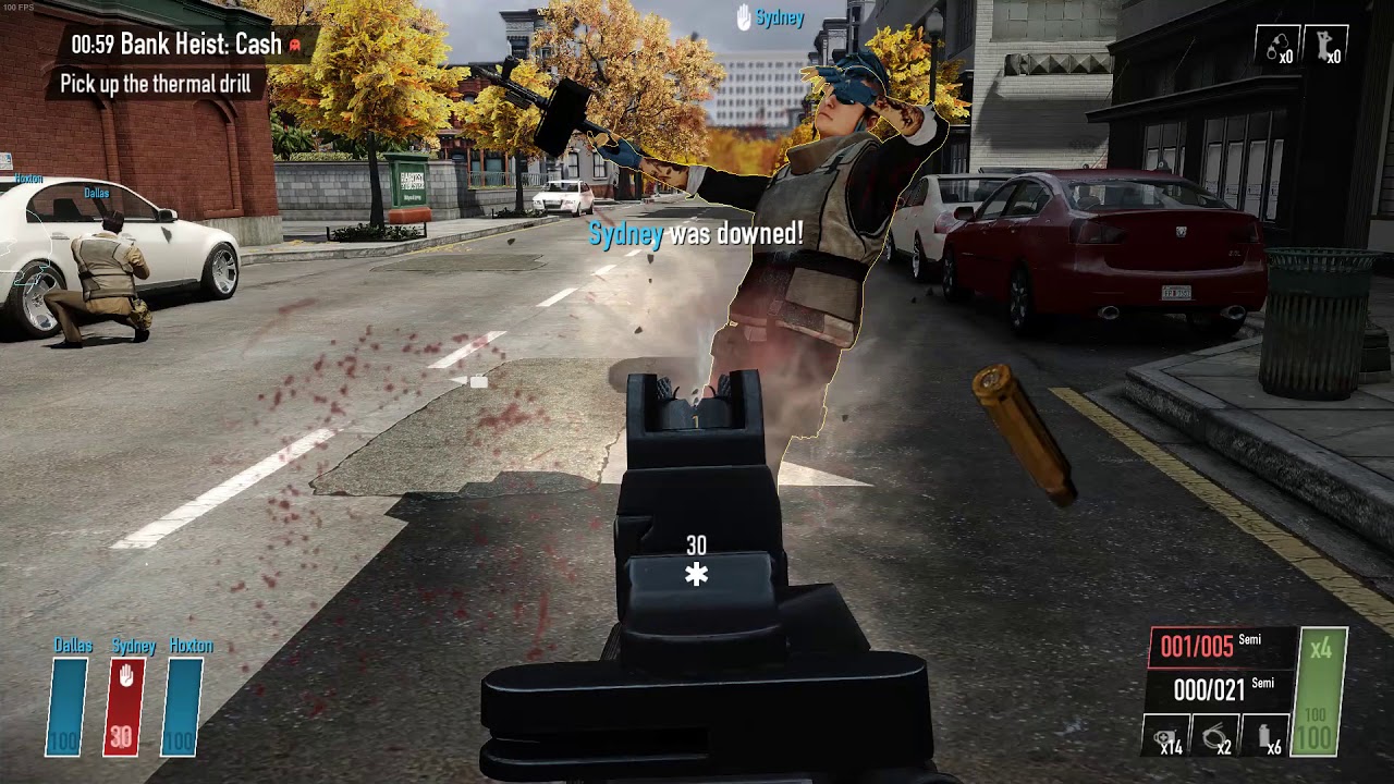 Payday 2 - Finger Guns For All