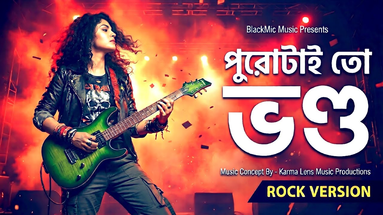 পুরোটাই তো ভণ্ড | Purotai To Bhondo | New Bangla Rock Song 2026 | BlackMic Music Bengali