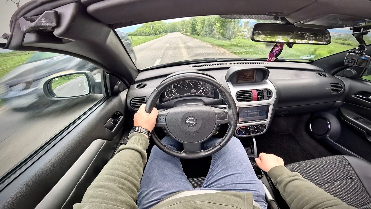 #29 POV Test-Drive ⎮ 2006 Open Tigra Cabrio 1.8 125  hp ⎮ With 64 Miles