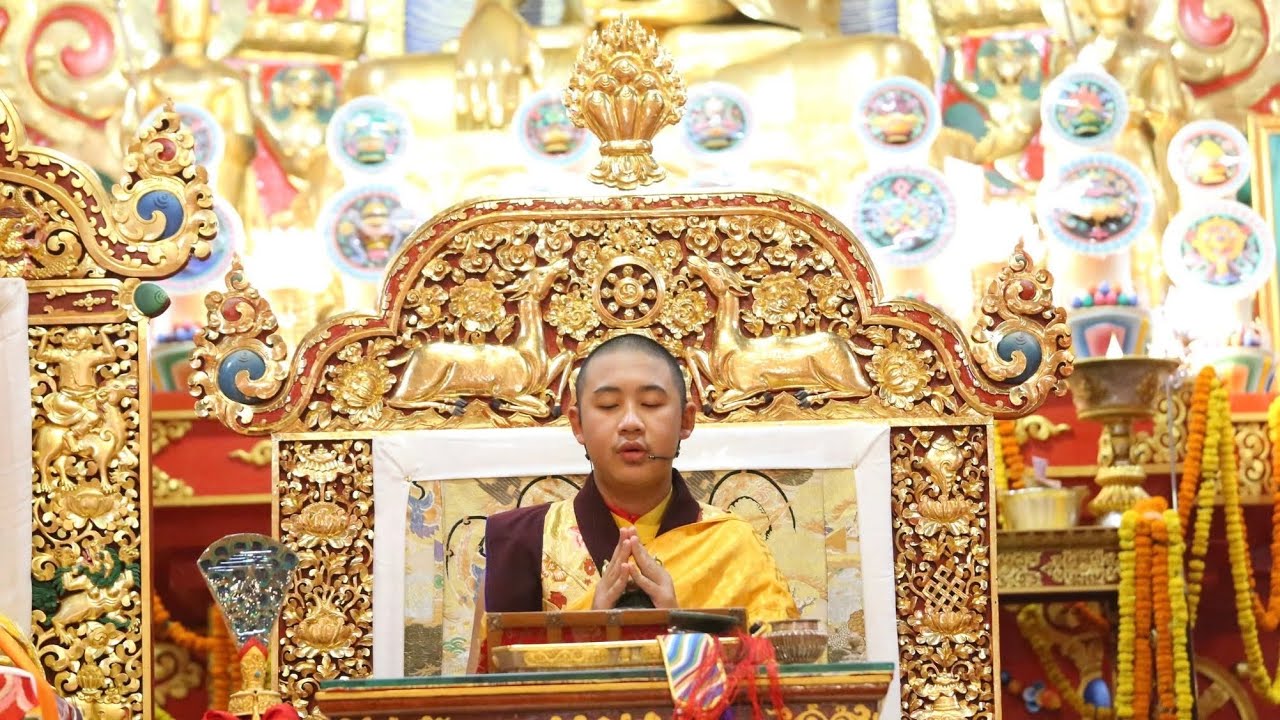 🙏Kyabje Bokar Rinpoche enthronement ceremony, At bokar monastery🙇