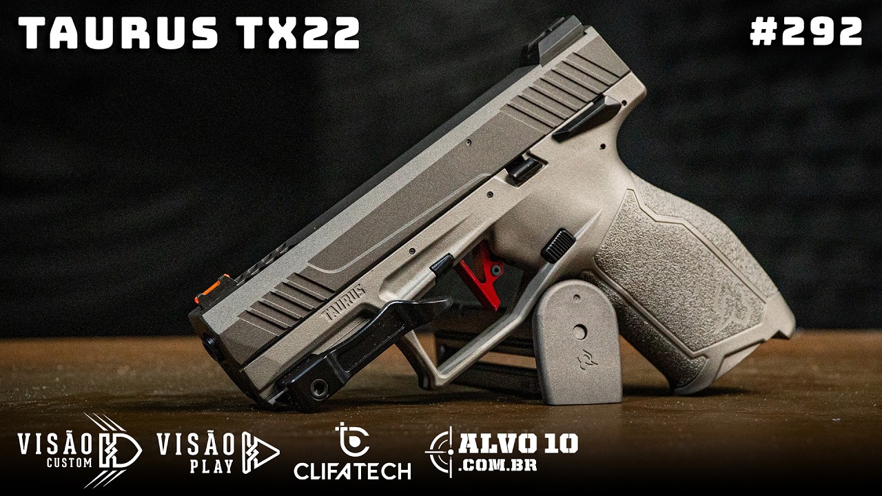 TAURUS TX22 .22LR // REVIEW 292 // #visaocustom #visaoplay #review #taurus