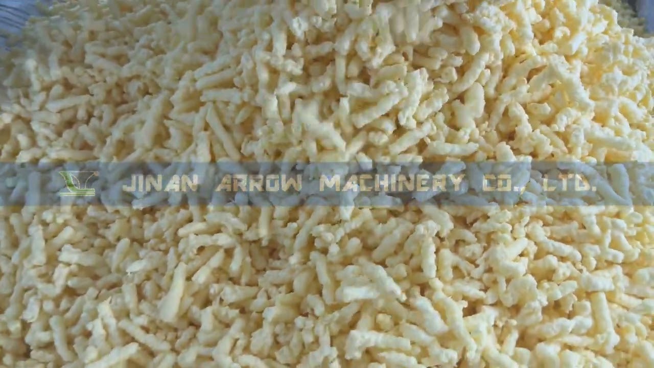 Fried Cheetos Corn Curls Kurkure Making Machine Price Crunchy Nik Naks Food Making Machines