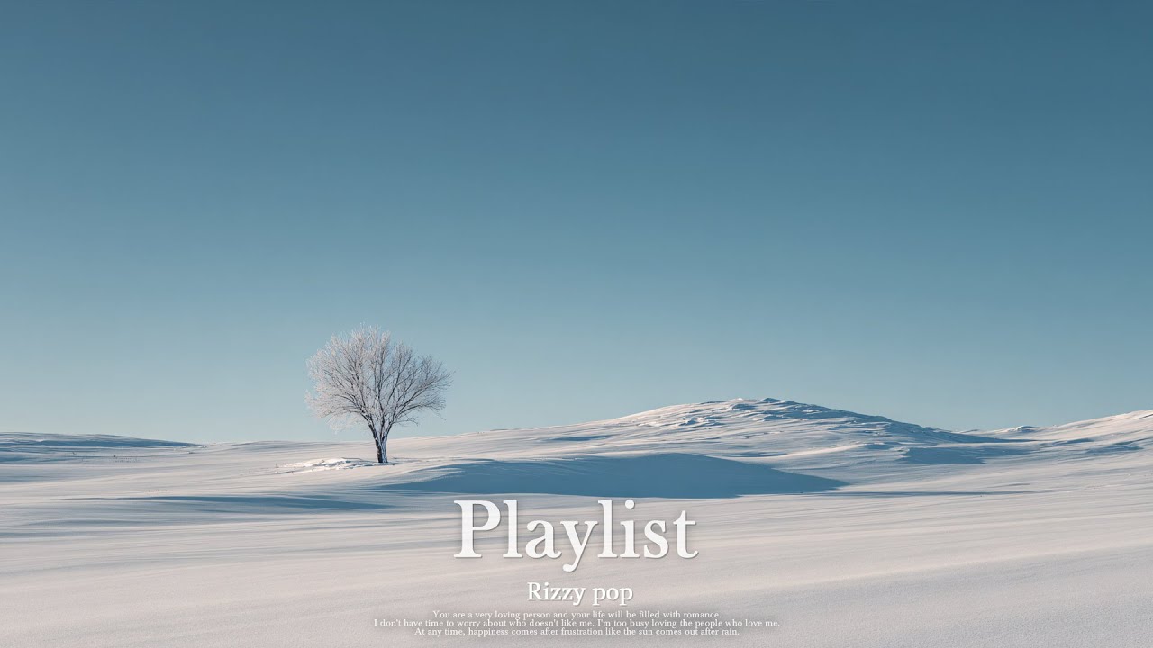 𝐏𝐥𝐚𝐲𝐥𝐢𝐬𝐭 | ❄️ 세상이 하얗게 변할 때, 감미로운 힐링 팝송 모음❤Lovely Winter pop❤