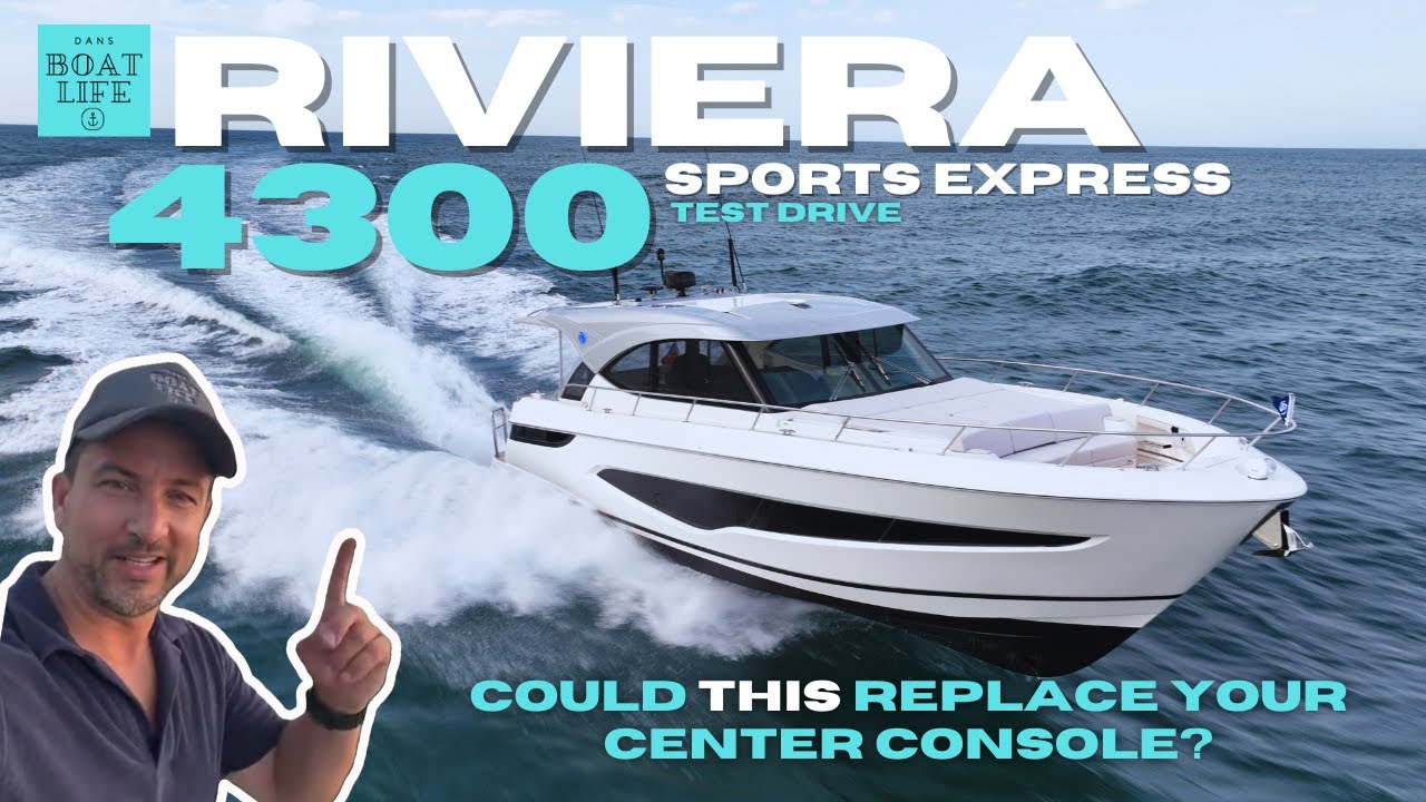 From Speed to Comfort: FIRST Test - Riviera 4300 Sports Express - Part 2