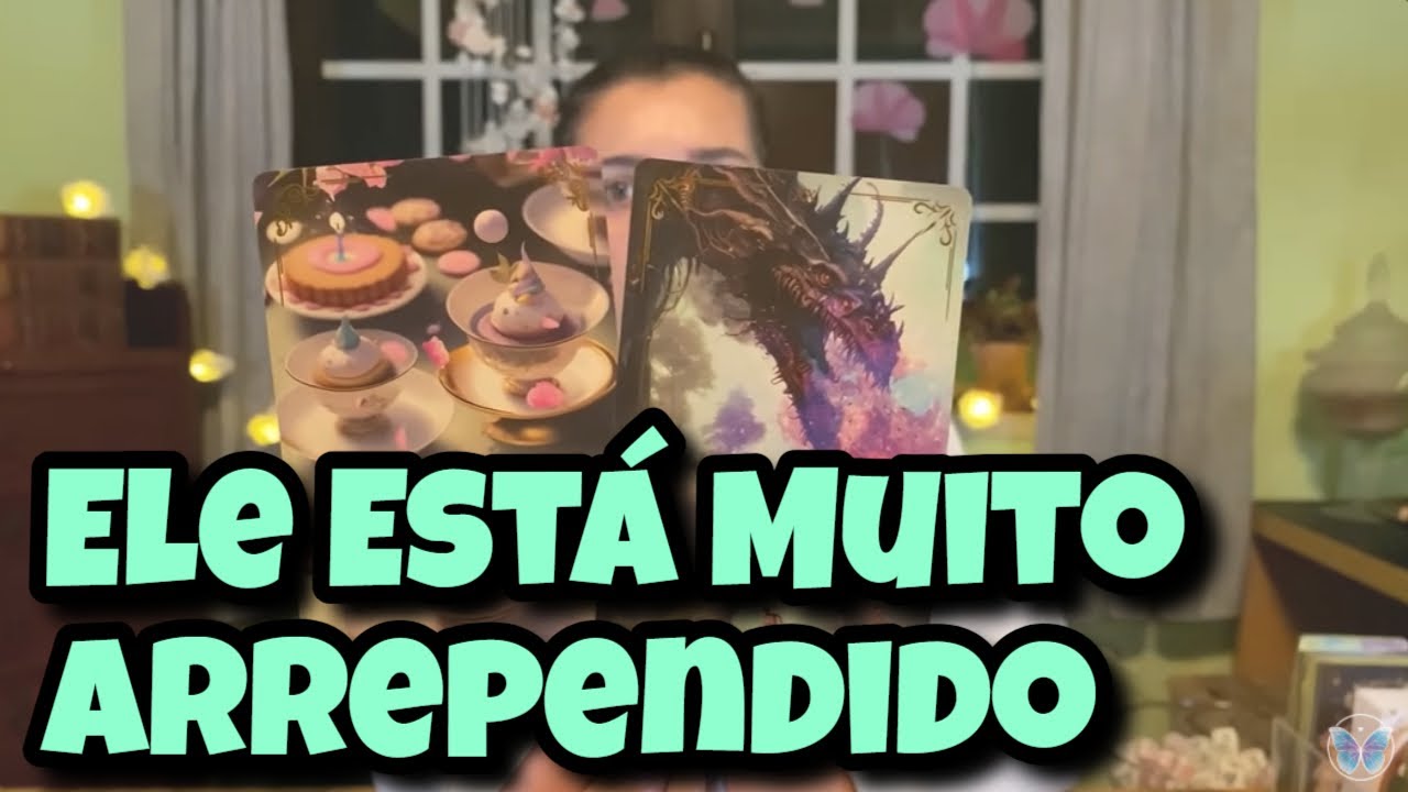 Ele Está Muito Arrependido 💔🥰 Leitura Tarot Oráculos