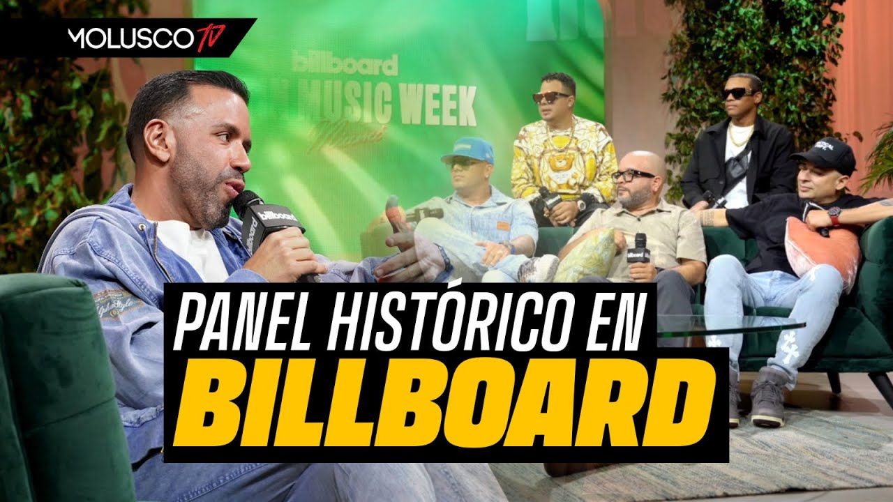 Wisin, Lunny, Tunes, DJ Nelson y HYDE debaten en los Billboards