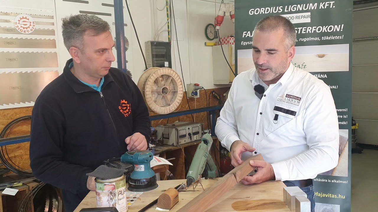 ☝️ Él javítás Fajavító Knot Filler segítségével (Gordius Linum kft.)🧐