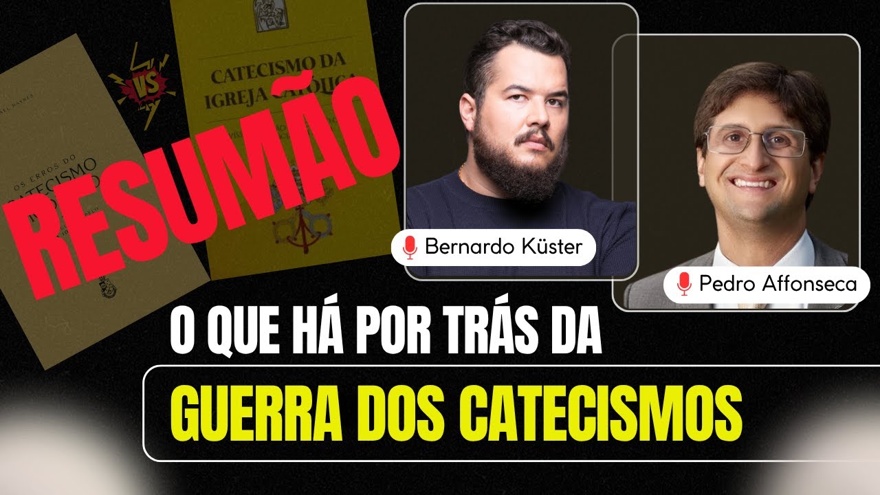 RESUMÃO da live A FALSA BATALHA DOS CATECISMOS