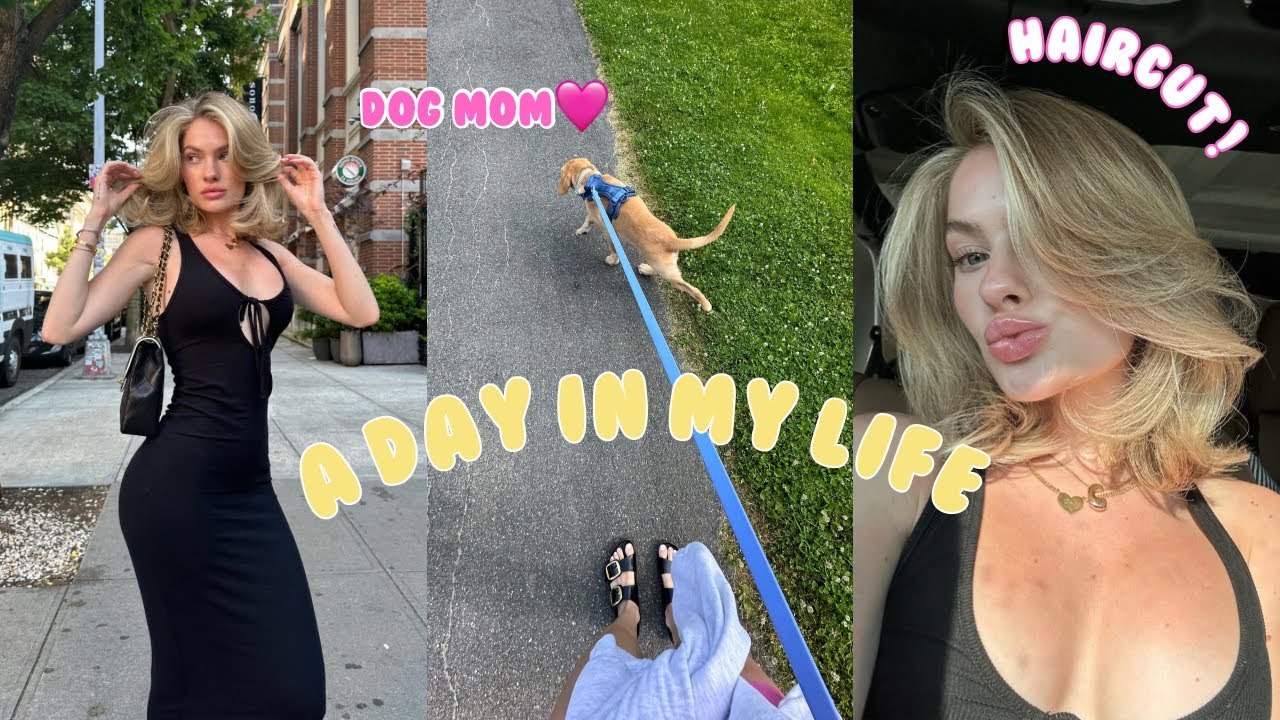 Подстриг волосы, жизненные новости и первое брендовое путешествие! VLOG