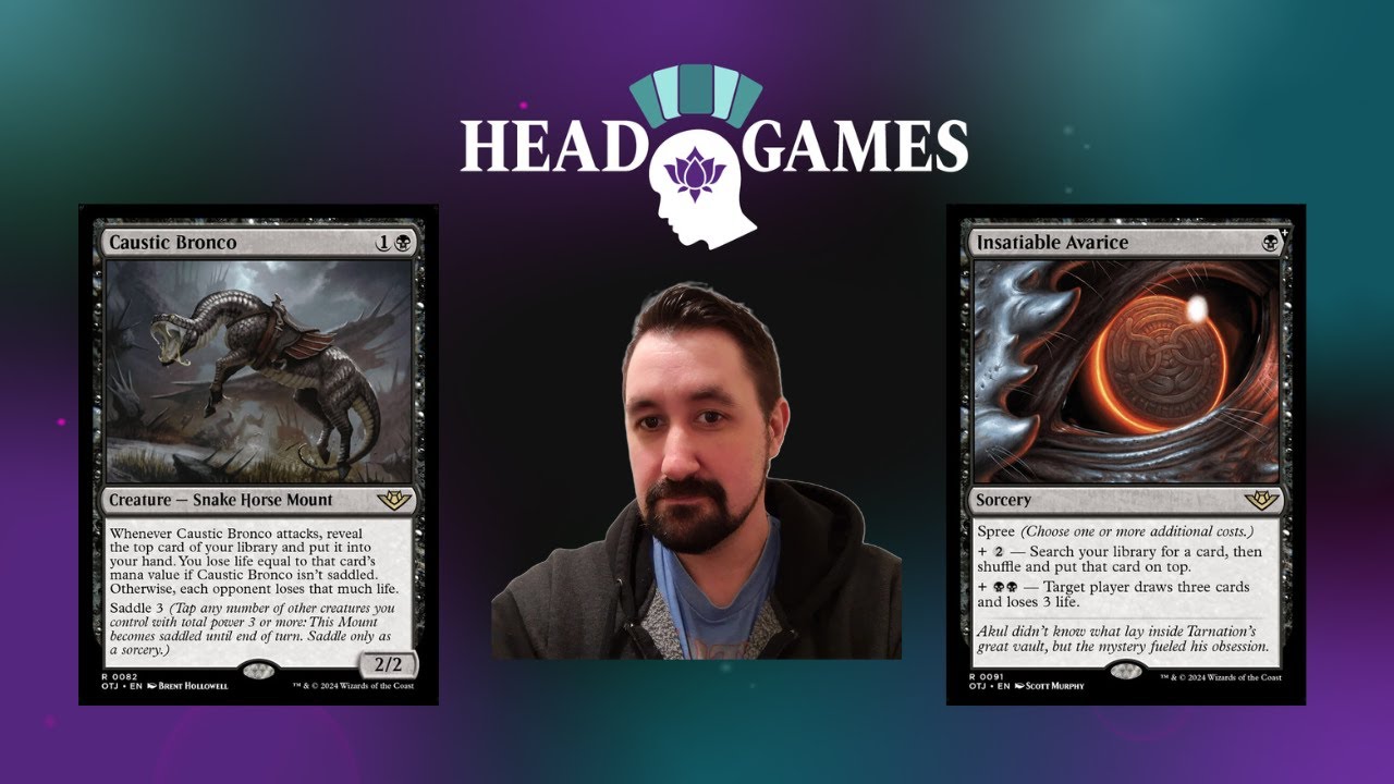 Head Games Arena | Insatiable Bronco | OTJ Standard Gameplay | Golgari Midrange