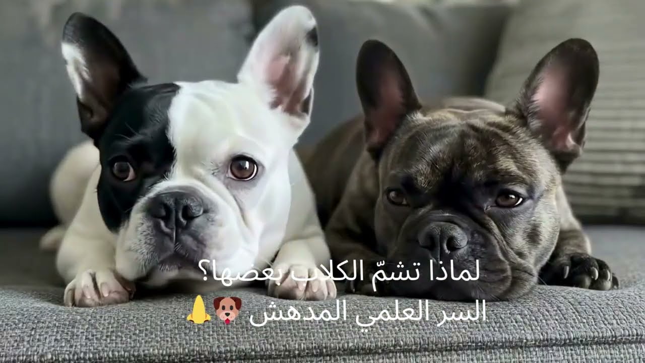 لماذا تشمّ الكلاب بعضها؟ السر العلمي المدهش 🐶👃