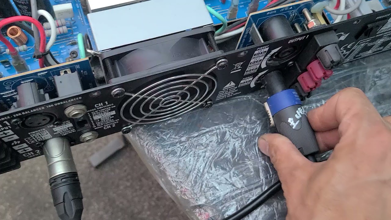QSC중고파워앰프 RMX 850 600W