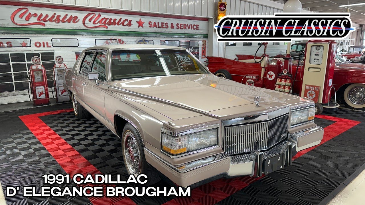 1991 Cadillac Champagne d' Elegance Brougham  / Cruisin Classics