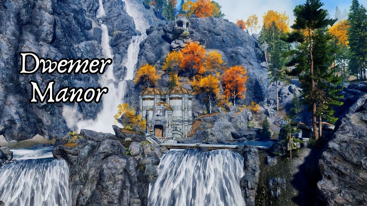Skyrimlazz's Spectacular Skyrim Home- Dwemer Manor- For PC (AE,SE,LE)