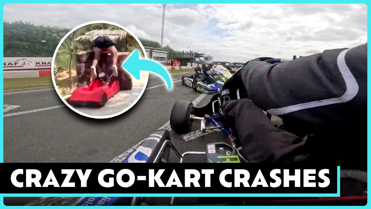 Wildest Go-Kart Crashes Caught on Camera 🏎️💥
