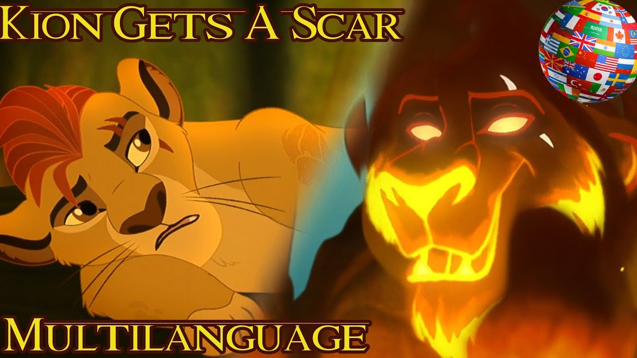 The Lion Guard | Kion Gets A Scar - Multilanguage