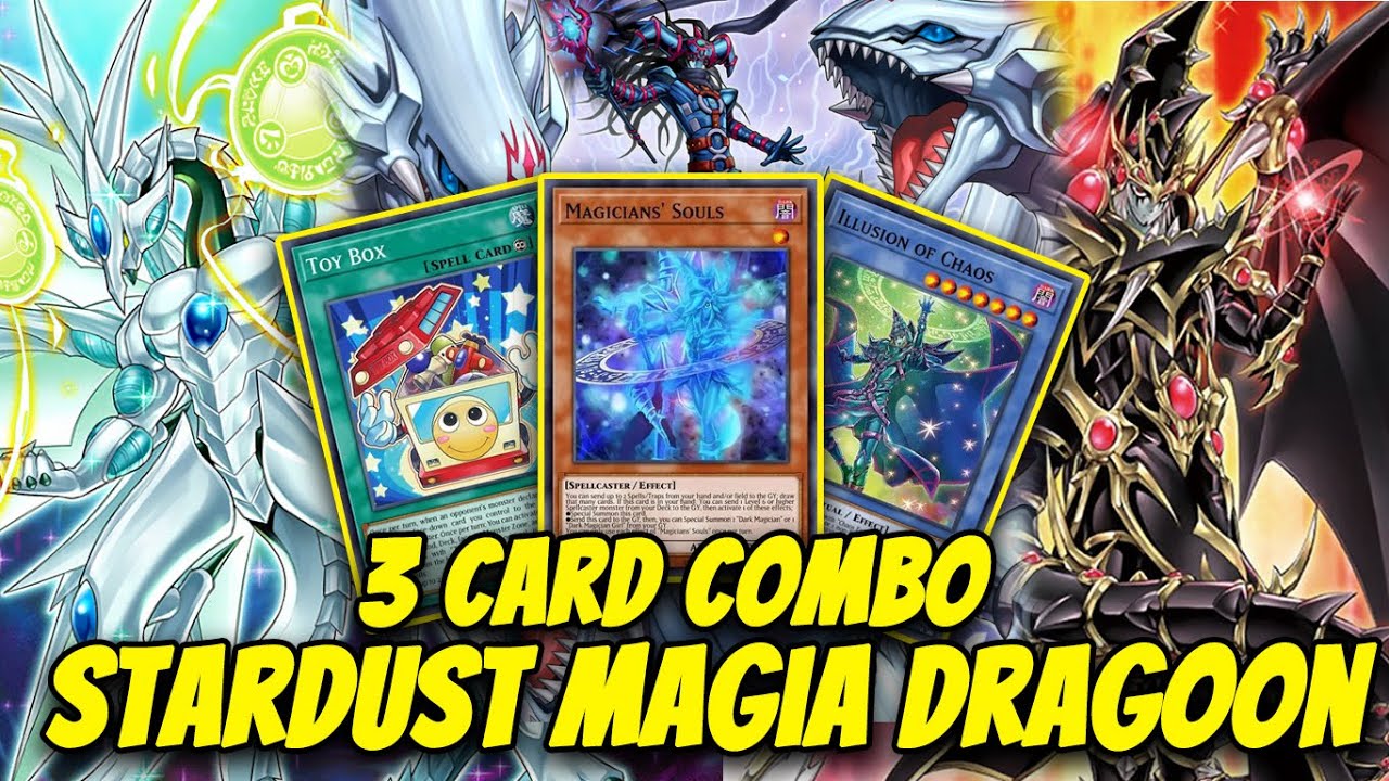 🔥3 CARD COMBO  STARDUST MAGIA DRAGOON❗YU-GI-OH! MASTER DUEL