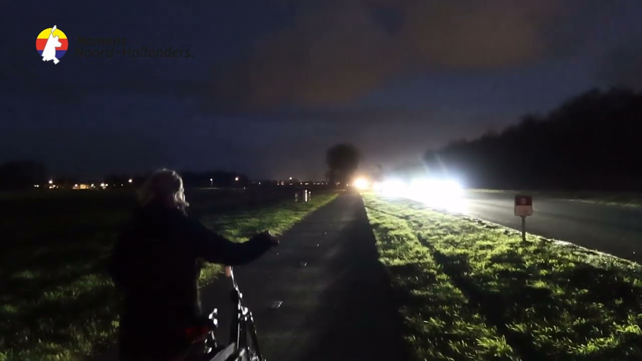 Mysterieus fietspad bij Kwadijk
