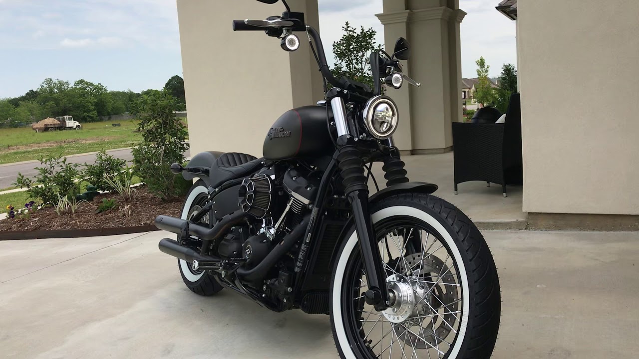 2018 Harley Street Bob Custom