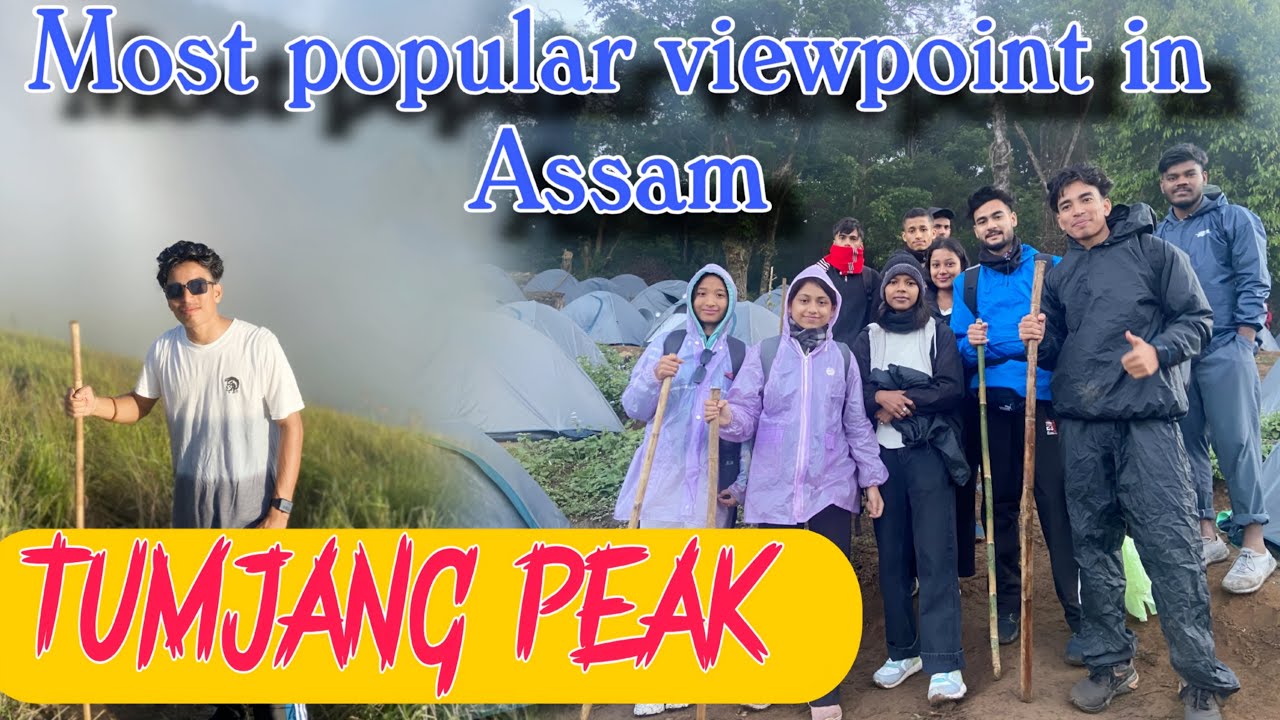 Tumjang Peek Highest Mountain peak off Assam ! 
