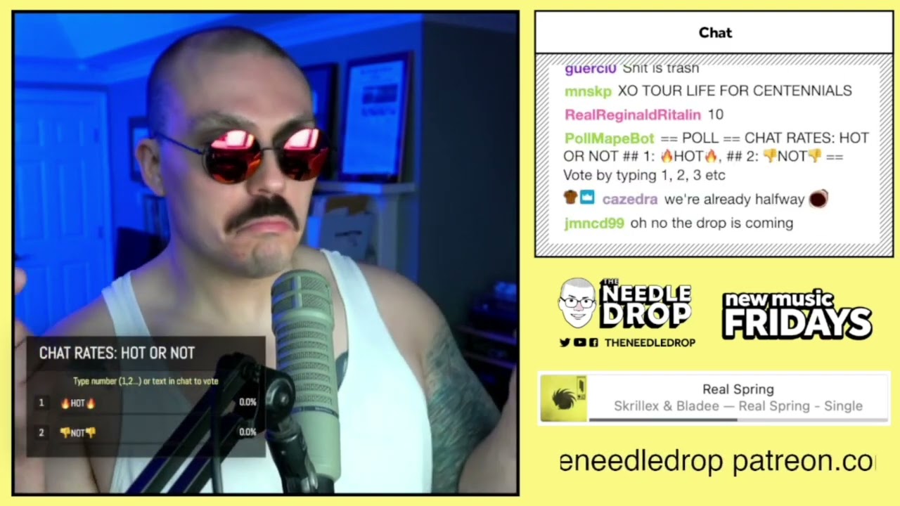 Fantano reacts to Real Spring by Skrillex & Bladee