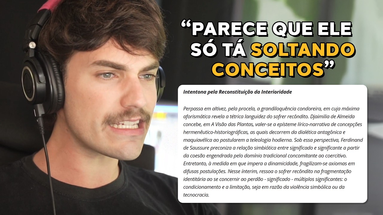 MOUNT LENDO A REDA&Ccedil;&Atilde;O QUE FOI ZERADA NA FUVEST | mount cortes