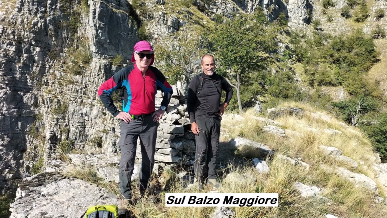 Val di Lima: Balzi del Monte di Limano   11 Ottobre 2023