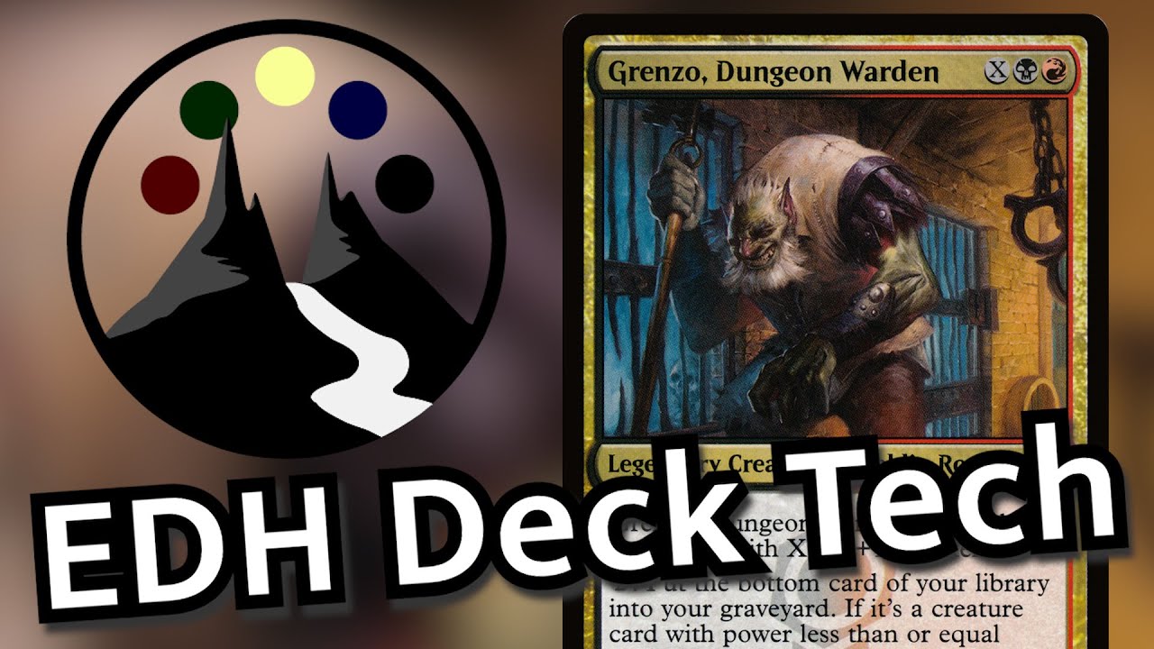 Grenzo, Dungeon Warden - From a Land Down Under - $50 Budget Commander Deck Tech - Command Valley