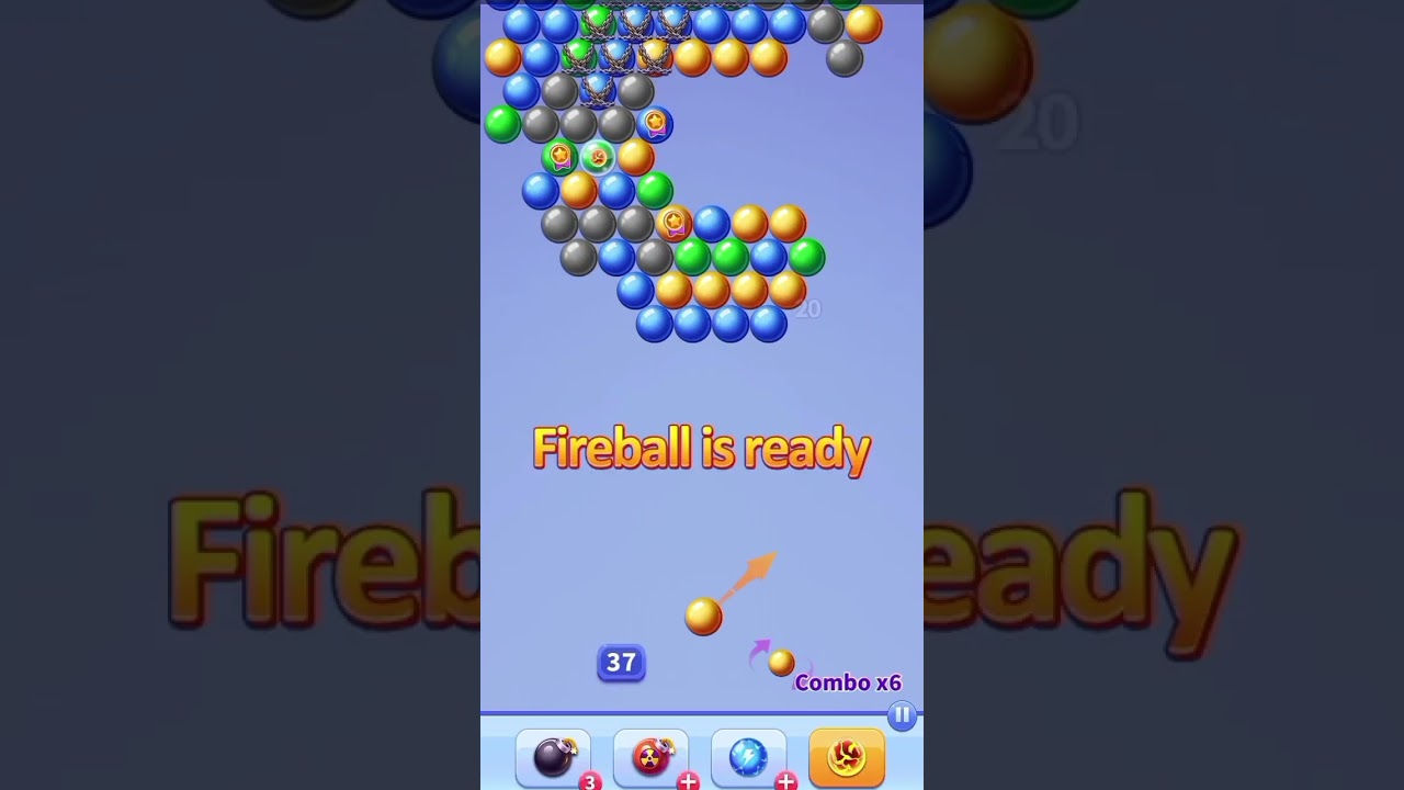 Bubble Shooters Level 221 &ndash; Hardest Puzzle Solution! 🔥#shorts