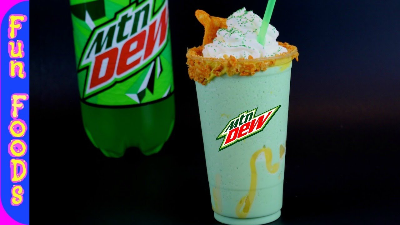 Молочный коктейль Mountain Dew | Как приготовить домашний молочный коктейль Mountain Dew